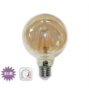 Imagine Bec LED COG glob auriu D 95 E27 6W l.calda 230V 13-2781006009