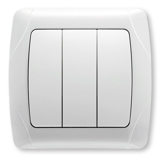Imagine Întrerupător CARMEN triplu V1-C3