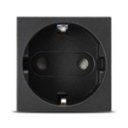 Imagine EL0074867 Moda antracit priza Schuko copii 2M