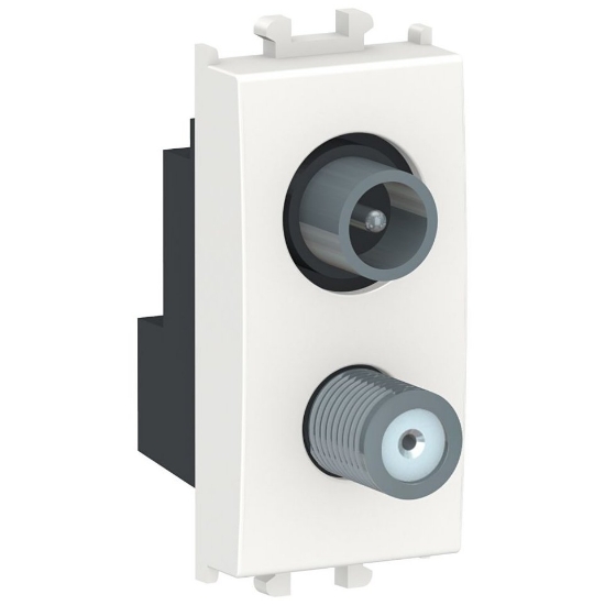 Imagine Priza TV Easy de capat 1M alb LMR6138001