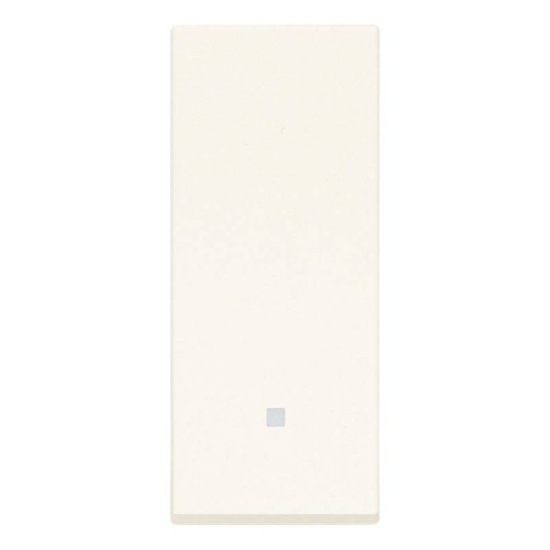 Imagine Invertor Cap Cruce LINEA 1P Iluminabil Alb VIMAR 30012.B