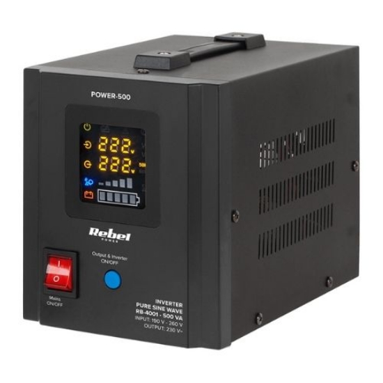 Imagine UPS Centrale SINUS PUR 500VA 300W 12V REBEL RB-4001