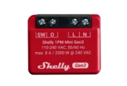 Imagine Releu shelly plus 1pm mini comutator/releu cu masurarea consumului 1x8a wifi