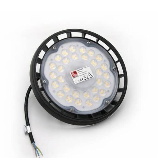 Imagine Lumina "ufo" clopot cu led 100W IP65 230V negru (3y) lumina alba 3-9021001