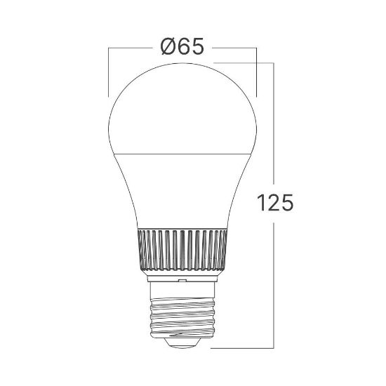 Imagine Bec LED 13.5W 5IN1 A65 PREMIUM E27 BRAYTRON BR-BA13-01380