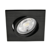 Imagine Spot LED patrat 7W DIM 3IN1 230V IP20 NEGRU ROTATIV BR-BD02-70781