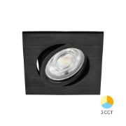 Imagine Spot LED patrat 7W 3IN1 230 IP20 negru rotabil BR-BD02-10781