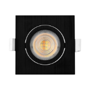 Imagine Spot LED patrat 7W 3IN1 230 IP20 negru rotabil BR-BD02-10781