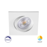 Imagine Spot LED patrat 7W DIM 3IN1 230V IP20 ALB ROTABIL BR-BD02-70780