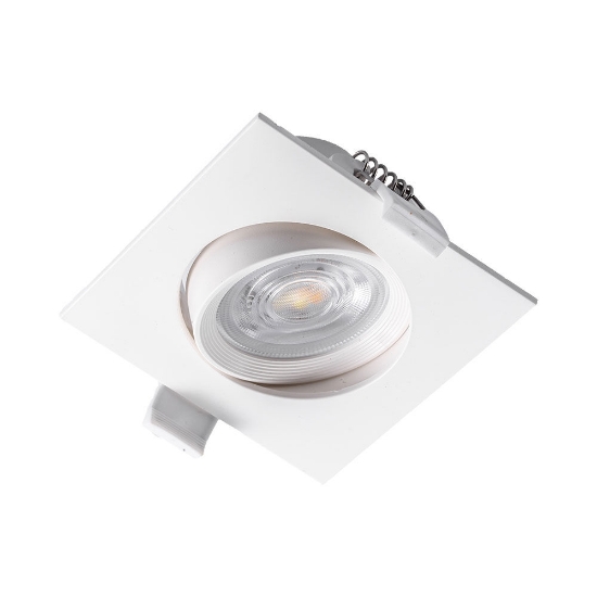 Imagine Spot LED patrat 7W DIM 3IN1 230V IP20 ALB ROTABIL BR-BD02-70780