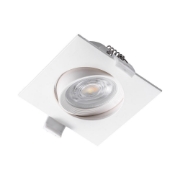 Imagine Spot LED patrat 7W 3IN1 230 IP20 Alb rotabil BR-BD02-10780