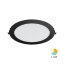 Imagine Spot LED rotund ST 18W 8INC Negru 3IN1 BR-BP01-31881