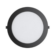 Imagine Spot LED rotund ST 24W 10INC NEGRU 3IN1 BR-BP01-32481
