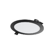 Imagine Spot LED rotund ST 12W 6INC-NEGRU 3IN1 BR-BP01-31281