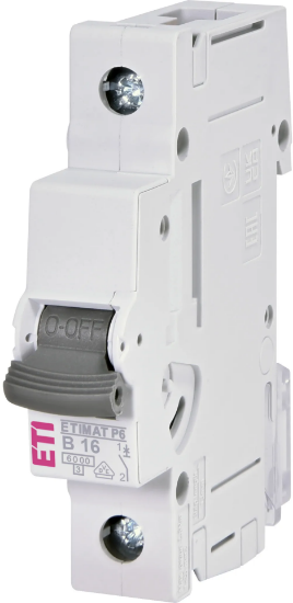 Imagine Întrerupător automat SIG ETIMAT P6 1P B16 1900010