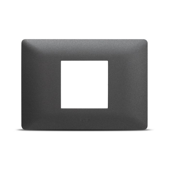 Imagine Rama decorativă Elbi MODA, 2M, antracit mat, pentru doze 3M EL0078287