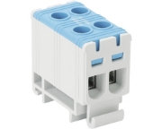 Imagine Clema ELVON CU/AL ALBASTRU 2P MONOFAZAT 2 IN 2 OUT 1.5-16MM2 42604