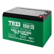 Imagine Acumulator DEEP CYCLE 12V 15AH TED BAT-TED12V15A