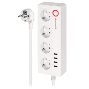 Imagine Prelungitor smart 4 PRIZE SCHUKO 4 USB CONNECT KM2250