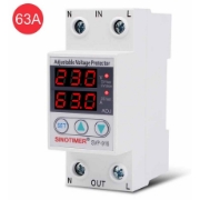 Imagine Releu digital de protectie tensiune, Sinotimer, reglabil intr 1-63a svp-916-63a sinotimer