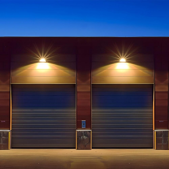 Imagine Proiector LED slim 30W 6500K+SENZOR IP54 CF NEGRU BR-BT66-23031