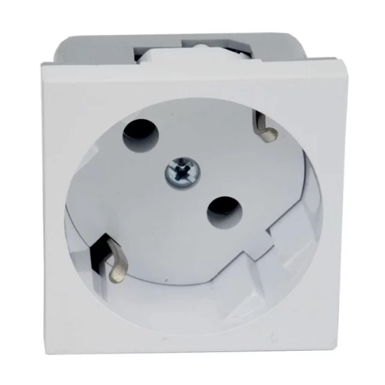 Imagine Priza modulara suko 45X45 culoare alba kopos QS45X45HB GK-1S/46