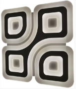 Imagine Plafoniera 95w(47.5 + 47.5) cu telecomanda RF DESIGN DAK ADO3S-DAK-2.4G