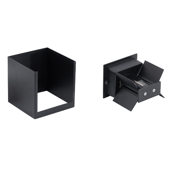 Imagine Aplica LED de exterior Randy EL0081428 6W 4000K NEGRU IP65 MINK