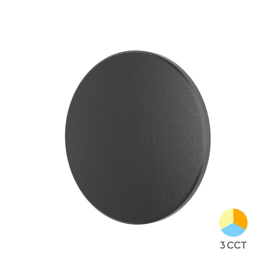 Imagine Corp led PALERMO 8W-3in1 IP65 D120mm NEGRU BR-BG37-00081