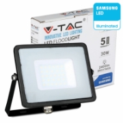 Imagine Proiector LED V-TAC 30W, cip Samsung, lumină caldă 3000K, IP65, garanție 5 ani 10020