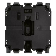 Imagine Mecanism intr LINEA cap cruce 1P negru vimar 30012