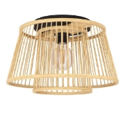 Imagine Plafoniera hykeham D380mm IP20 negru EGL 43851