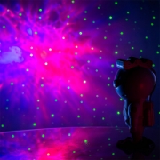 Imagine Proiector laser stele galaxie, model astronaut, Boostarman