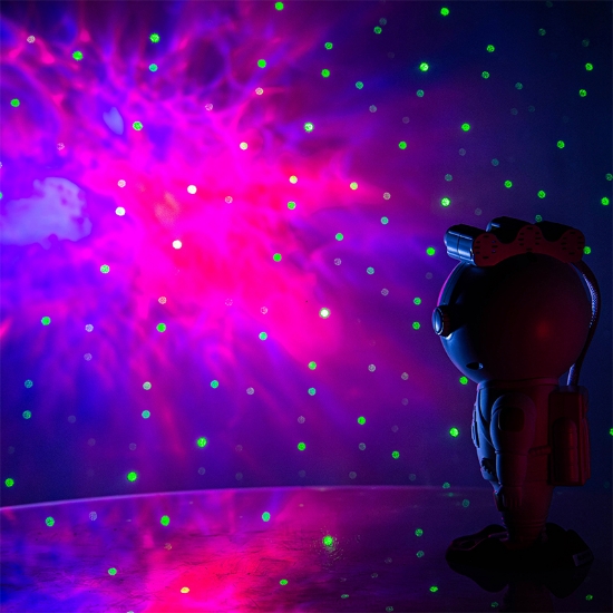 Imagine Proiector laser stele galaxie, model astronaut, Boostarman