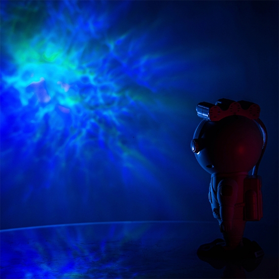 Imagine Proiector laser stele galaxie, model astronaut, Boostarman
