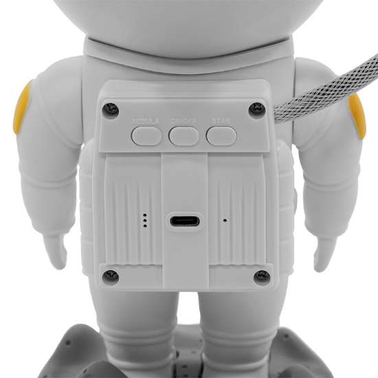 Imagine Proiector laser stele galaxie, model astronaut, Boostarman