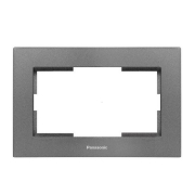 Imagine Rama pentru priza SCHUKO D.KARRE PLUS PANASONIC FUMURIU P-KPS2.R.DG