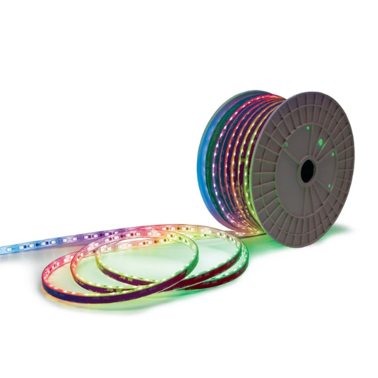 Imagine Banda LED ARELUX XTAP 220V RGB LED STRIP 13.5W/M IP67 REEL=50 XTP04RG