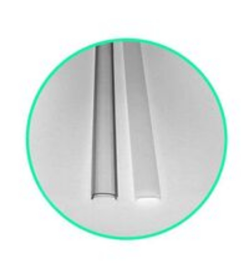 Imagine Dispersor transparent pentru profil PT&ST 2 m 05-30-05512