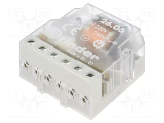 Imagine Releu pas cu pas electromecanic Finder 26.06.8.230.0000