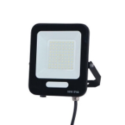 Imagine PROIECTOR CU LED-URI SMD 50W NEGRU IP66 6500K PLUS (147-69009) EUROLAMP