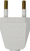 Imagine STECHER DOI POLI (FARA CP) 2.5A 220-240V ALB (147-10023) EUROLAMP
