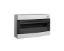 Imagine Cofret de distributie din plastic, montare aparenta , usa transparenta, IP40, 1 rând, 18 module