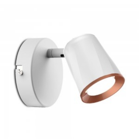Imagine corp rotund cu LED 5W alb / lumina calda - IP54