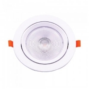 Imagine corp rotund cu LED 5W alb / lumina calda - IP54