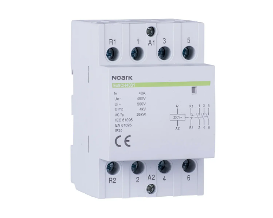 Imagine Contactor de instalare, 40 A, cont. 220/230 V, 4 NO  contact