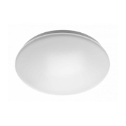 Imagine plafoniera rotunda alba cu led 18W & senzor de miscare - lumina alba - IP54