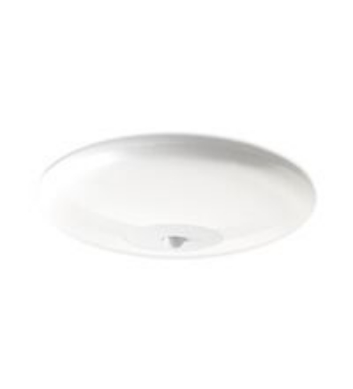 Imagine plafoniera rotunda alba cu led 18W & senzor de prezenta-lumina alba - IP54