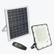 Imagine Proiector SOLAR cu LED si TELECOMANDA 300W L.ALBA IP65 grafit