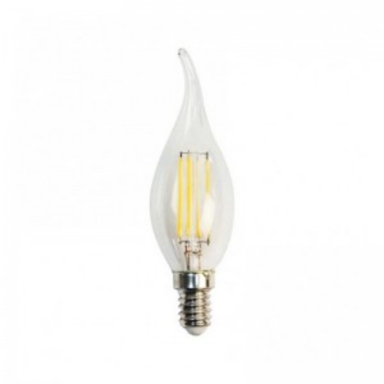 Imagine BEC LED 240V LUMANARE E14 10W LUMINA calda - MAT